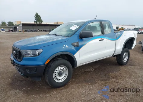 2021 Ford Ranger Xl z USA, uszkodzony, nr VIN 1FTER1EH8MLD32367